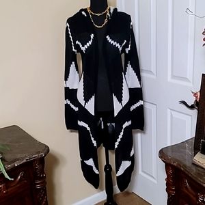 ELAN Duster length cardigan